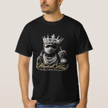 マスクキングストリートウェアグラフィックTシャツ