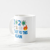 マスクトイレ紙ハリケーン山火事ホーネット コーヒーマグカップ (正面左)