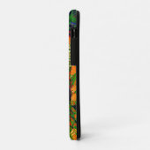 マスクパーティーまたはカーニバル絵を描(オレンジ、緑) Case-Mate iPhoneケース (裏面/左)