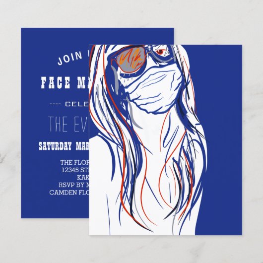 マスクパーティー (正面/裏面)