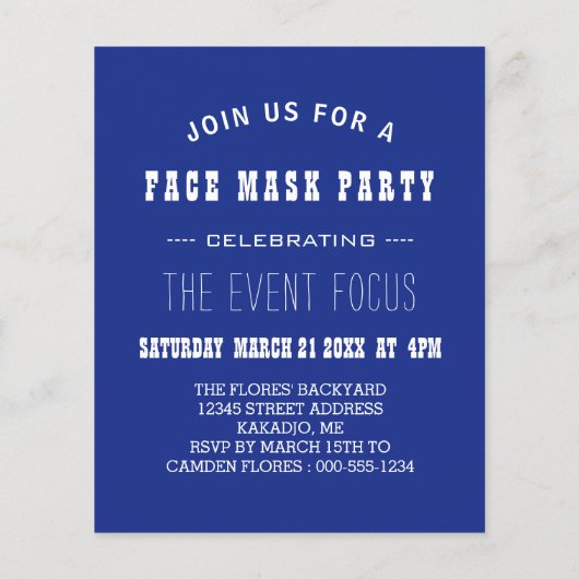 マスクパーティー (裏面)