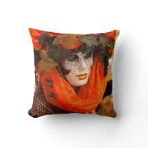 マスクファンキーカーニバル装飾用クッション