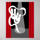 マスクポスター付きシアターステージ ポスター (正面)