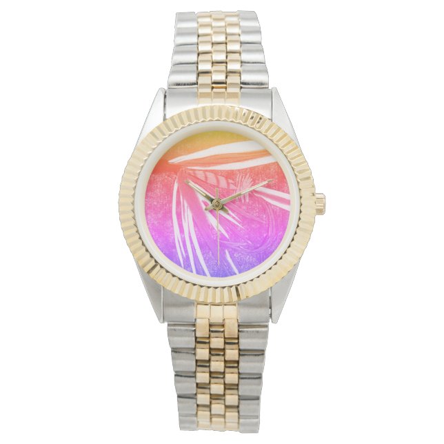 マスクラシック用ウエットフライパターン及びバス魚釣り 腕時計 (正面)