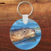 マスクラットアットヴァッサールファームズエコロジカル保存 キーホルダー (正面)