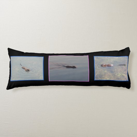 マスクラット抱き枕 ボディピロー (正面)