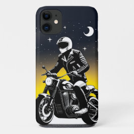 マスク乗り付き自動自転車 iPhone 11 ケース