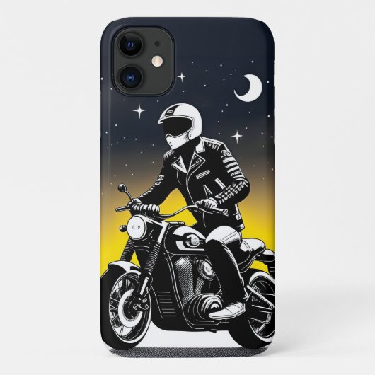 マスク乗り付き自動自転車 Case-Mate iPhoneケース (裏面)