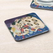 マスク付きノクターン/ベネチアンマスカレード コースター (左側)