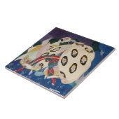 マスク付きノクターン/ベネチアンマスカレード タイル (側面)