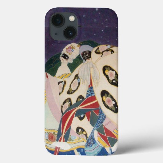 マスク付きノクターン/ベネチアンマスカレード Case-Mate iPhoneケース (裏面)