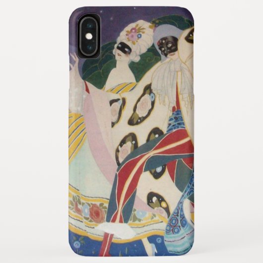 マスク付きノクターン/ベネチアンマスカレード Case-Mate iPhoneケース (裏面)