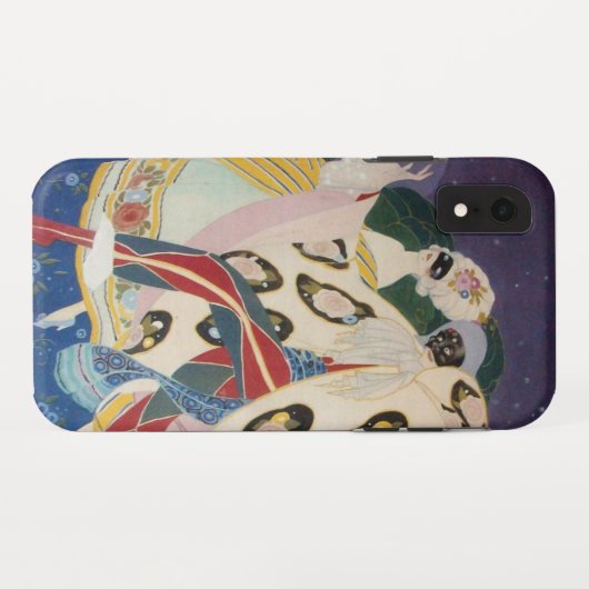 マスク付きノクターン/ベネチアンマスカレード Case-Mate iPhoneケース (裏面(横))