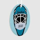 マスク付きホッケーマスクオーナメント オーナメント (正面)