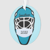 マスク付きホッケーマスクオーナメント オーナメント (正面)