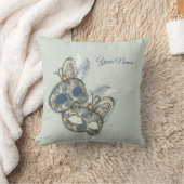 マスク付きロココリッチパターンデザイン クッション (ブランケット)