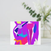 マスク善悪徳小説こうもり ポストカード (スタンド正面)