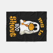 マスク多発性硬化症の幽霊のブーシートである フリースブランケット (正面(横))