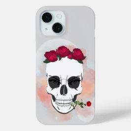 マスク柄携帯ケース iPhone 15ケース