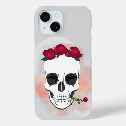 マスク柄携帯ケース Case-Mate iPhoneケース (裏面)
