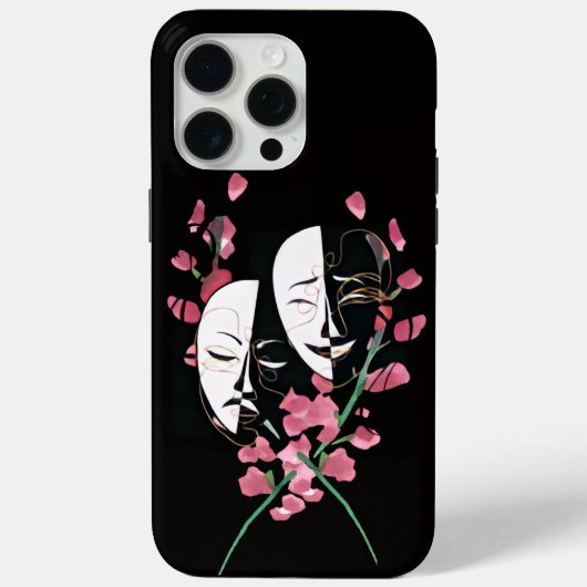 マスク柄携帯ケース Case-Mate iPhoneケース (裏面)