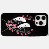 マスク柄携帯ケース Case-Mate iPhoneケース (裏面 (横))