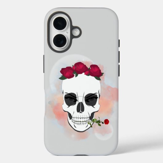 マスク柄携帯ケース Case-Mate iPhoneケース (裏面)