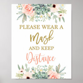 マスク衣服の記号 ポスター