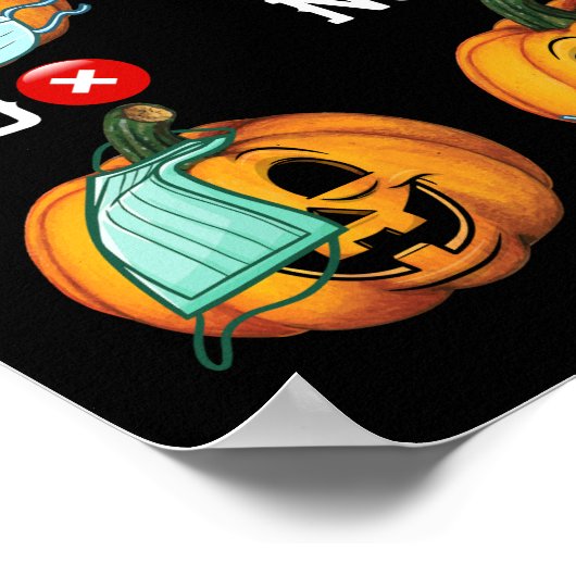 マスク衣服マスクの顔腐植温度 ポスター (角)