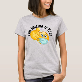 マスク越しのスマイズTシャツ Tシャツ