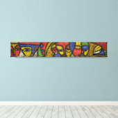 マスク2 キャンバスプリント (インサイチュ (ウッドフロア))