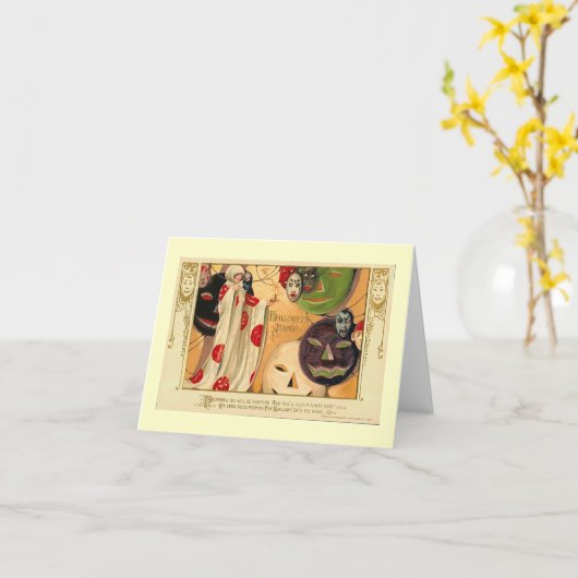 マスク カード (黄色い花)