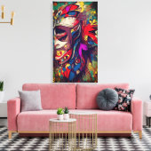 マスク キャンバスプリント (インサイチュ (リビング))