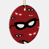 マスク セラミックオーナメント (右)