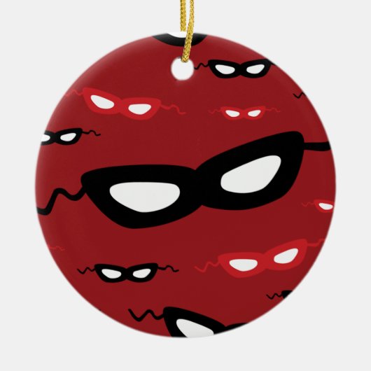 マスク セラミックオーナメント (正面)