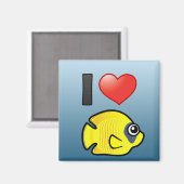 マスク·バターフィッシュが好き マグネット (正面/裏面)