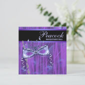 マスク パープル ペコの羽の仮面舞踏会 招待状 (スタンド正面)
