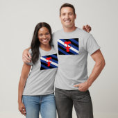 マスク プライド フラッグ Tシャツ (ユニセックス)