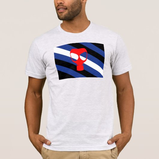 マスク プライド フラッグ Tシャツ (正面)