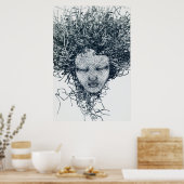 マスク ポスター (キッチン)