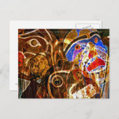 マスク ポストカード (正面/裏面)