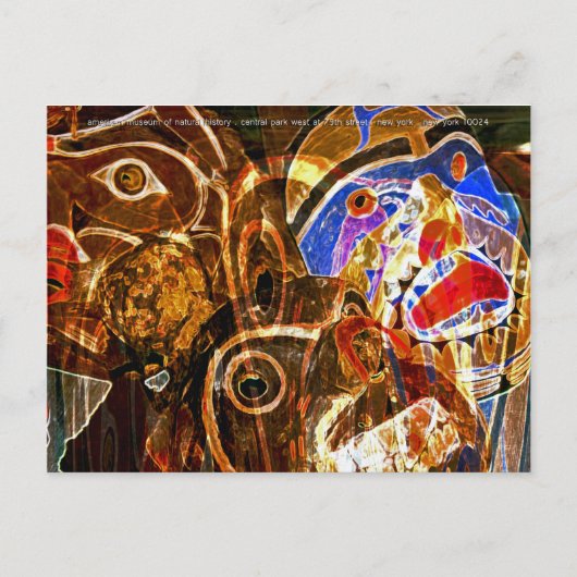 マスク ポストカード (正面)