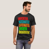 マスク・ワクチン接種医療補助保険料 Tシャツ (正面フル)