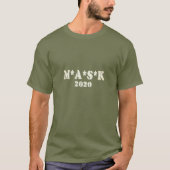 マスク 2020 Tシャツ (正面)
