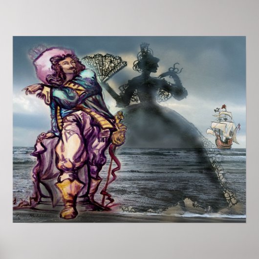 マスケット人の夢 ポスター (正面)