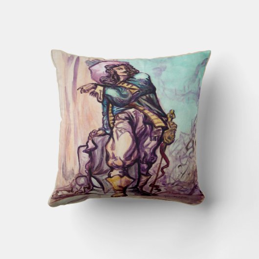 マスケット人 クッション (裏面)