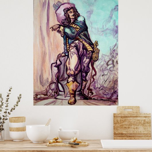 マスケット人 ポスター (キッチン)