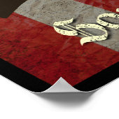 マスケット銃を二つ持つ自由の息子たち ポスター (角)