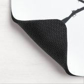 マスケット銃を交差 マウスパッド (コーナー)