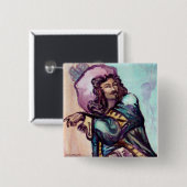 マスケット銃ボタン 缶バッジ (正面&裏面)